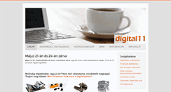 Desktop Screenshot of digital11.hu
